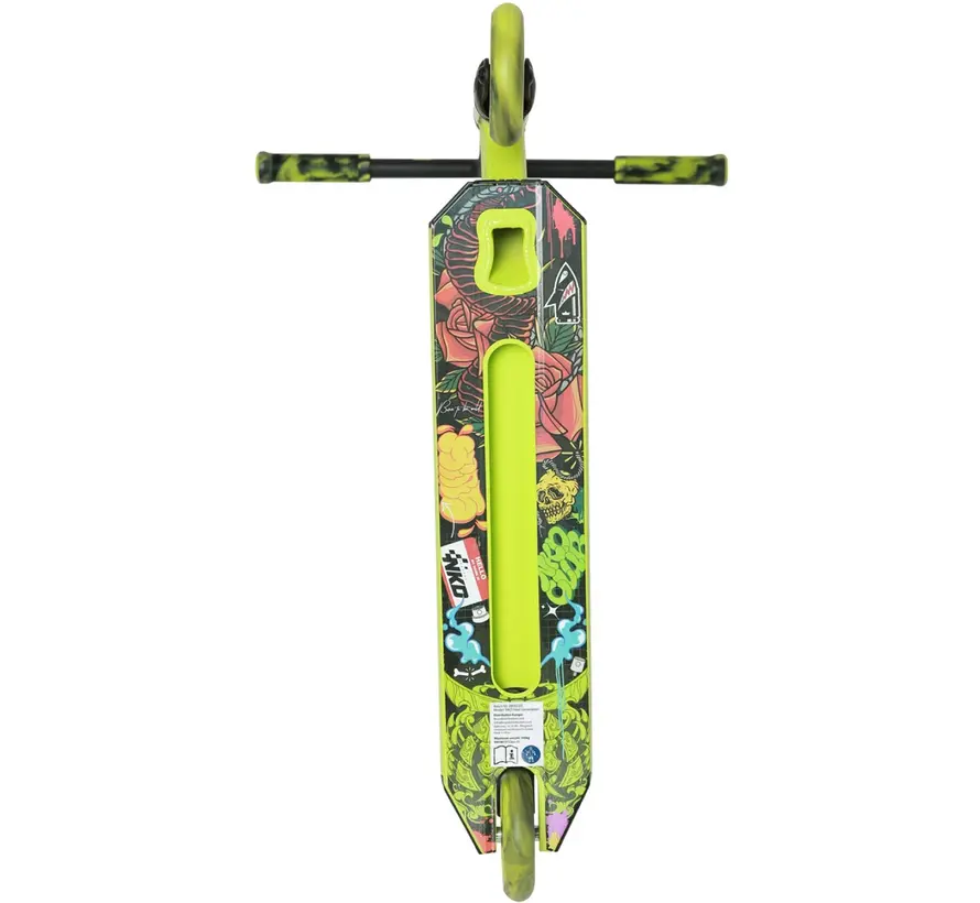 NKD Next Generation Stunt Scooter Limegreen 79.4 cm