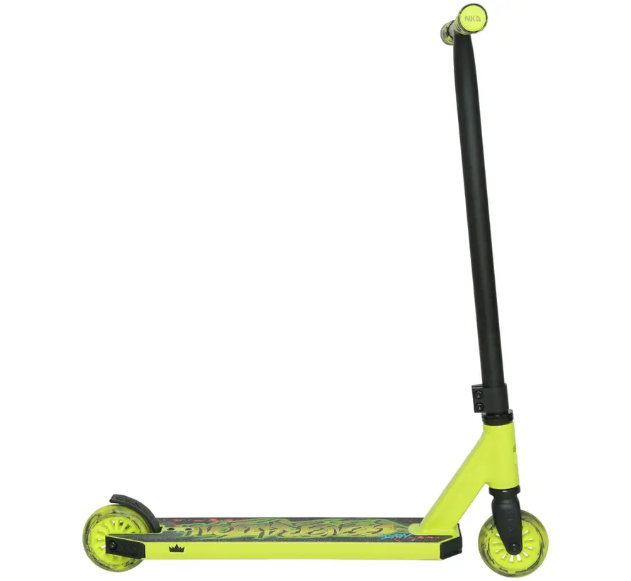 Trottinette freestyle NKD nouvelle génération vert citron 79,4 cm