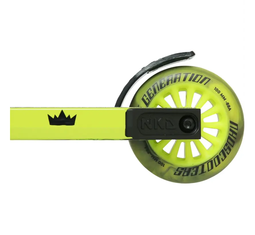NKD Next Generation Stunt Scooter Limegreen 79.4 cm