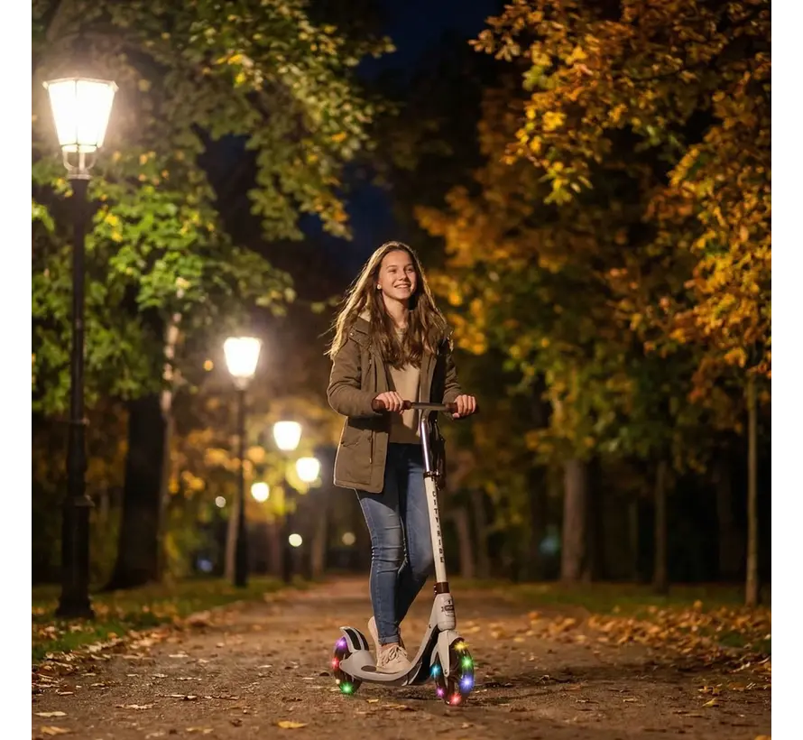 Monopattino Story City Ride Beige LED 82-108 cm