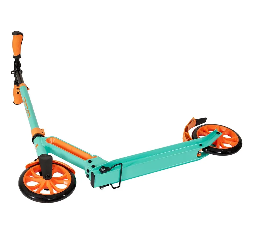 Story GO Deluxe Foldable Commuter Scooter Mint/Orange 80-106 cm