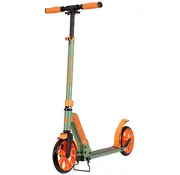 Story Story GO Deluxe Foldable Commuter Scooter Green/Orange 80-106 cm