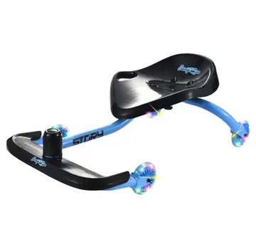 Story Cochecito Story Swing Roller Shuffle negro/azul de 79 cm