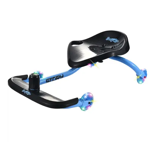 Story Story Swing Roller Shuffle Car Black/Blue 79 cm