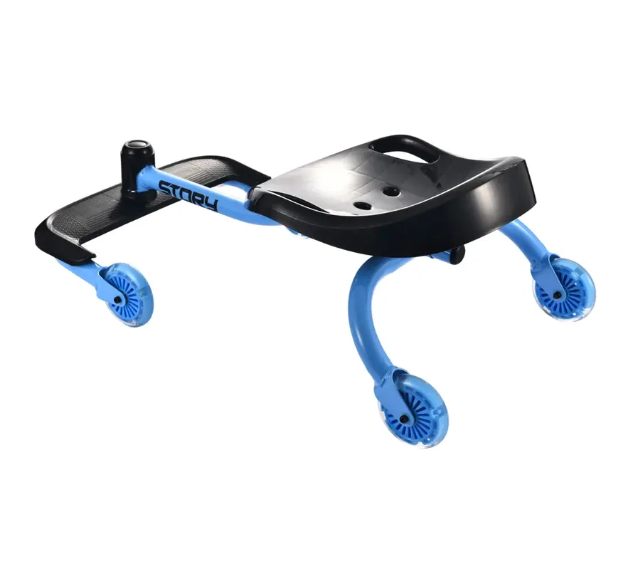 Auto a rotelle Story Swing Roller Shuffle nera/blu 79 cm