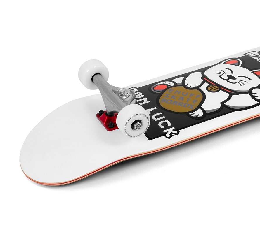 Skateboard complet Enuff Lucky Cat blanc 8''