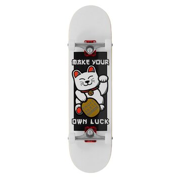 Enuff Monopatín completo Enuff Lucky Cat verde de 8 pulgadas.