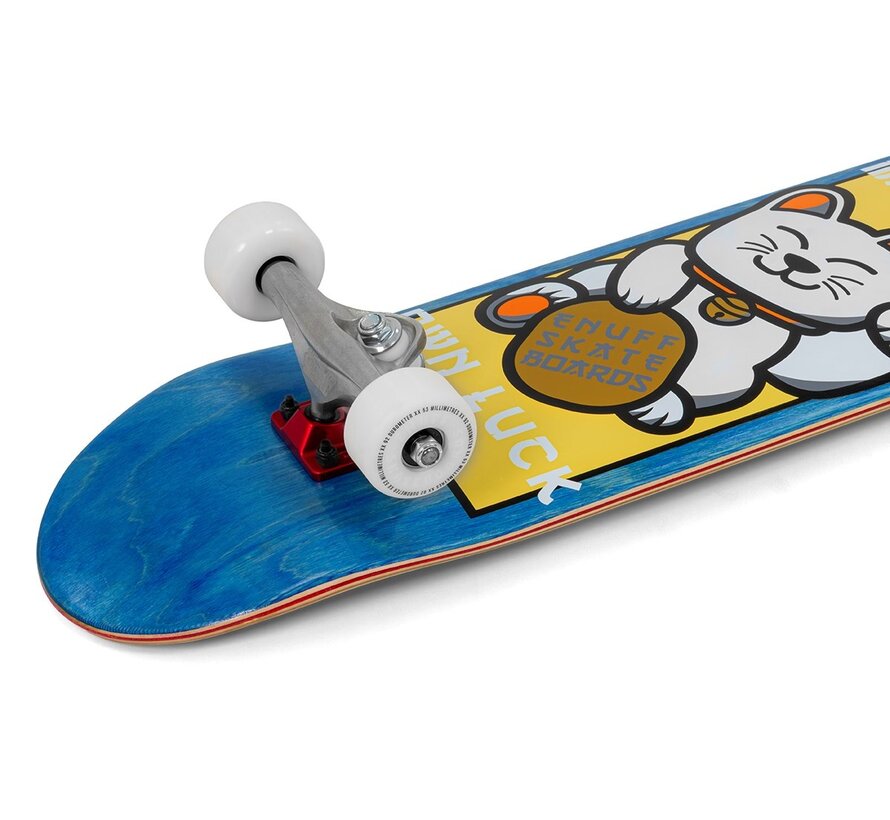Enuff Lucky Cat Mini Complete Skateboard Blau 7,25"