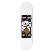 Enuff Enuff Designer Deck Lucky Cat White
