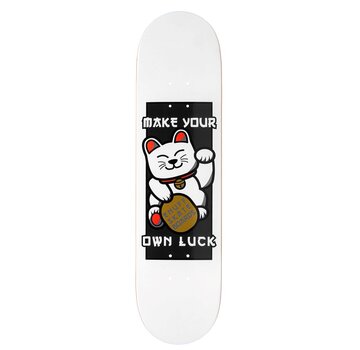Enuff Baraja de diseño Enuff Lucky Cat blanca