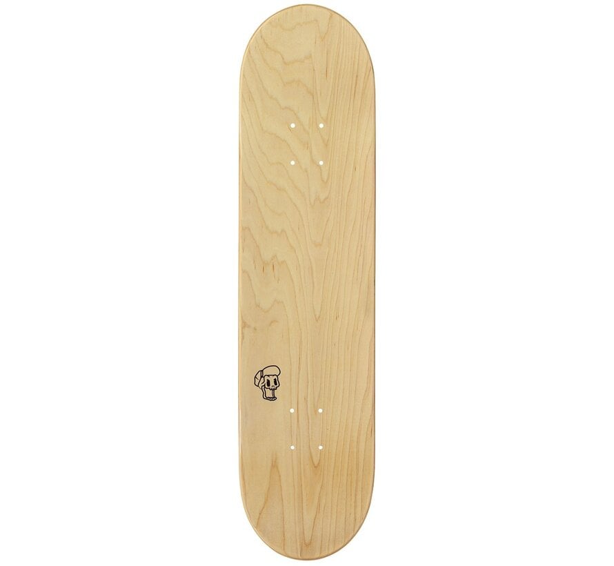 Enuff Designer Skateboard Deck Lucky Cat Pink 7-Ply Maple Deck met Kleurrijke Graphic