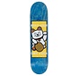 Enuff Designer Skateboard Deck Lucky Cat Blue 7-Ply Maple Deck met Kleurrijke Graphic