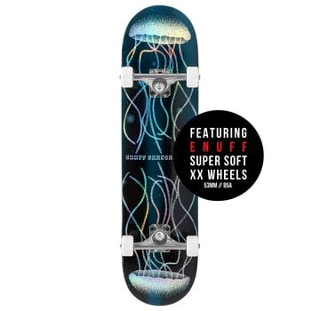Enuff Enuff Abyss Hologram Skateboard Jellyfish 8"