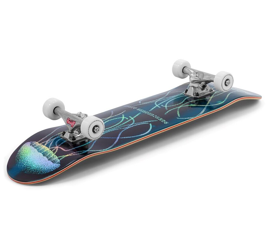Enuff Abyss Hologram Jellyfish 8,0" Kompletna deskorolka z holograficzną grafiką do użytku na ulicy i w skateparku