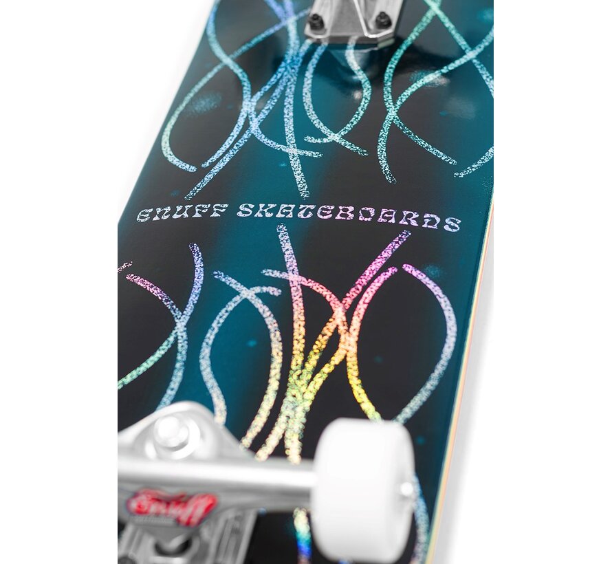 Enuff Abyss Hologram Jellyfish 8.0" Complete Skateboard met Holografische Graphic voor Street en Skatepark