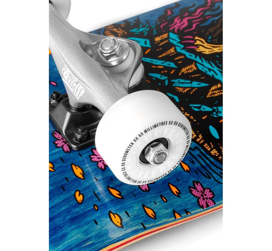 Enuff Yokai Kitsune Skateboard 8.25" Compleet Skateboard met Japanse Kitsune Graphic voor Street en Skatepark