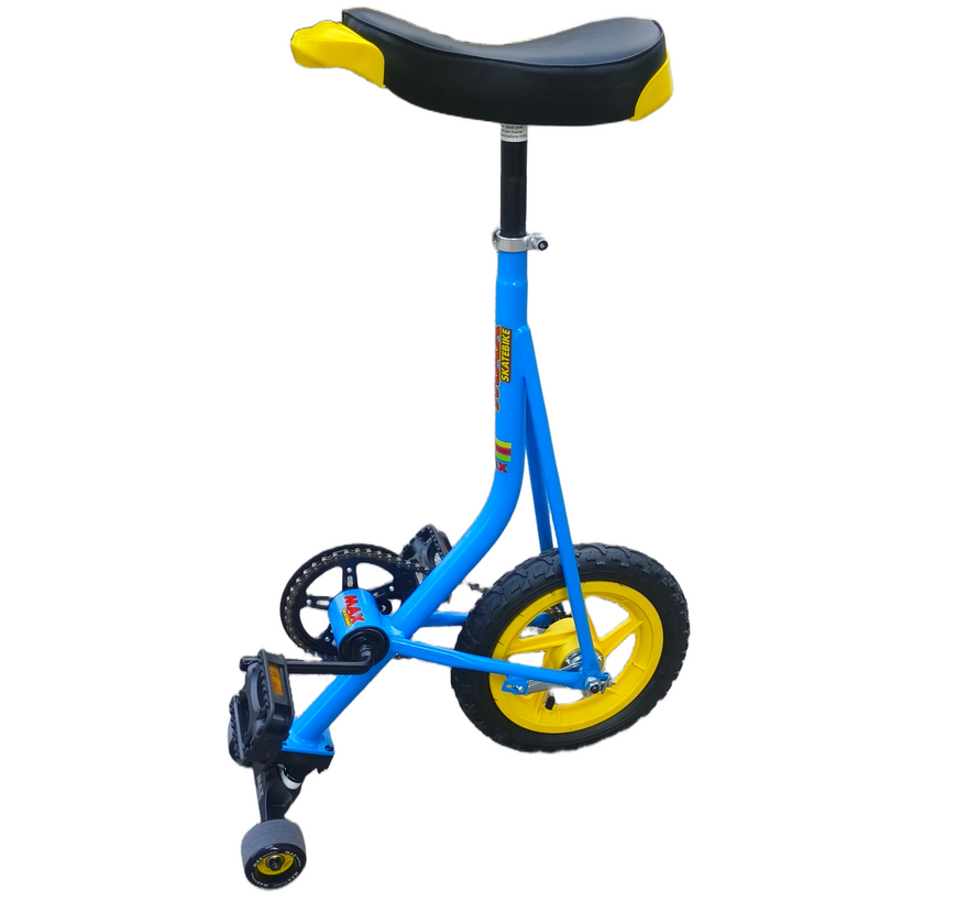 MAX Skatebike Nero-Giallo - Carving, equilibrio & trick - Copy
