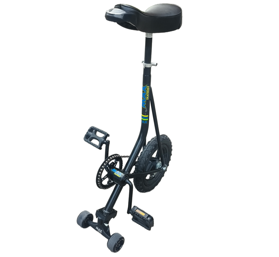 MAX Skatebike Nero-Giallo - Carving, equilibrio & trick - Copy - Copy - Copy - Copy - Copy - Copy