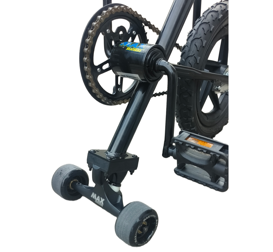 MAX Skatebike Nero-Giallo - Carving, equilibrio & trick - Copy - Copy - Copy - Copy - Copy - Copy