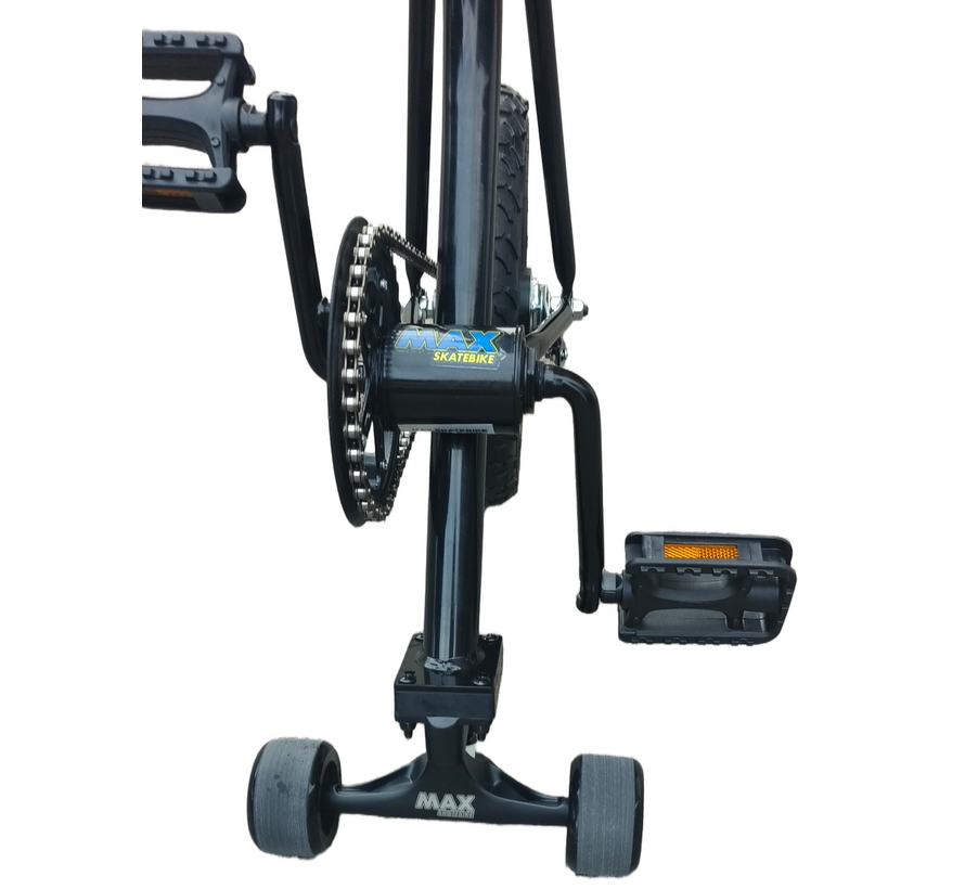 MAX Skatebike Schwarz-Gelb - Carven, Balance & Tricks - Copy - Copy - Copy - Copy - Copy - Copy - Copy