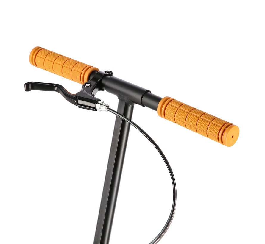 Trottinette Nils Extreme HM0107 Blanc Orange | Modèle pliable en aluminium