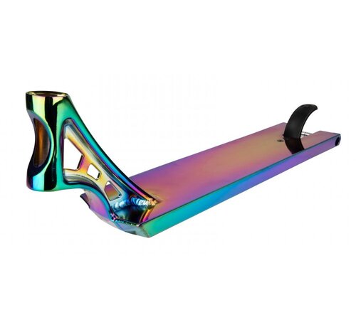 Blazer Pro Blazer Pro Raider Neochrome Stuntstep Deck 530 x 130mm – Boxed 6061 Aluminium Deck voor 24mm en 30mm Wielen