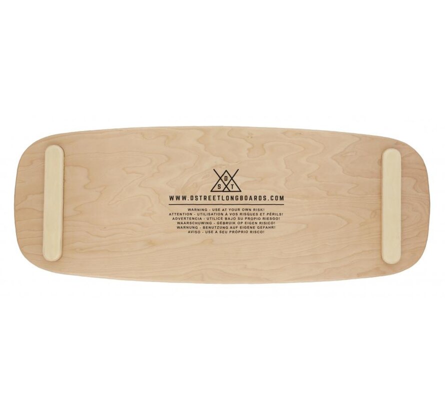 D-Street Balance Board Hexagon All-round 32” with Roller – Balance Trainer for Skateboarding, Surfing and Fitness