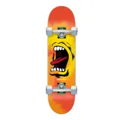 Santa Cruz Skateboard completo Santa Cruz Big Mouth Flame Full 8.0" arancione