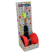 Acrobat Acrobat Diabolo Set Rood met Aluminium Stokken