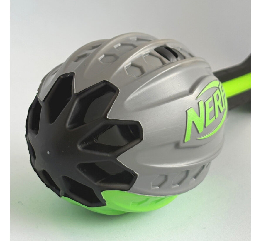 Nerf Vortex Elite – Palla in schiuma fischiante per Parco, Spiaggia e Giardino