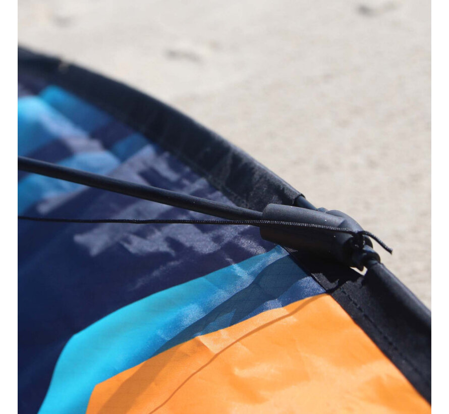 Wolkenstürmer Fancy Turquoise – Aquilone acrobatico a 2 linee da 136 cm per principianti