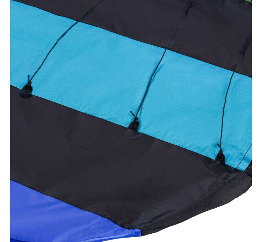Volant de puissance Wolkenstürmer Paraflex SE 1.5 Rainbow – 150 cm Prêt à voler