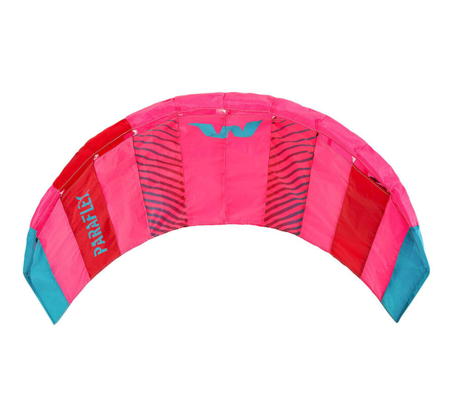 Volant de traction Paraflex Basic 1.2 Rose – 120 cm, 2 lignes