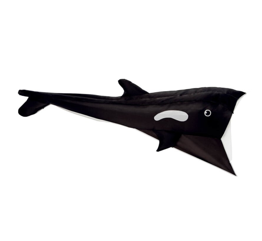 Wolkenstürmer Willi der Wal – Großer 3D-Orca-Einleinerdrachen