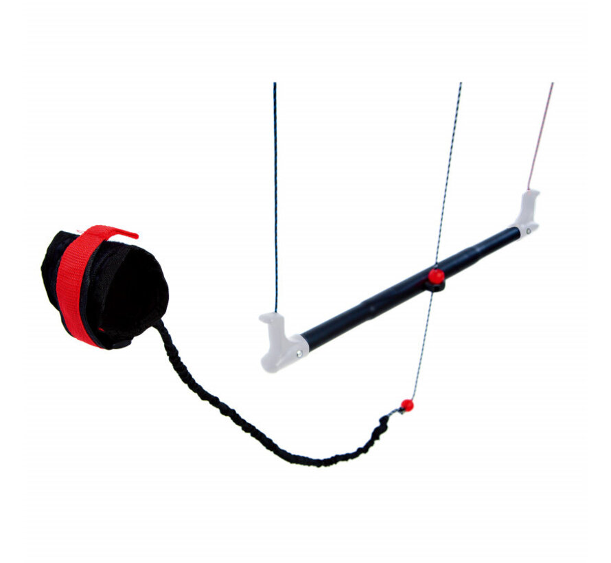 Wolkenstürmer Trainerbar 58 cm met Safety Leash – voor Paraflex Trainer en Quad