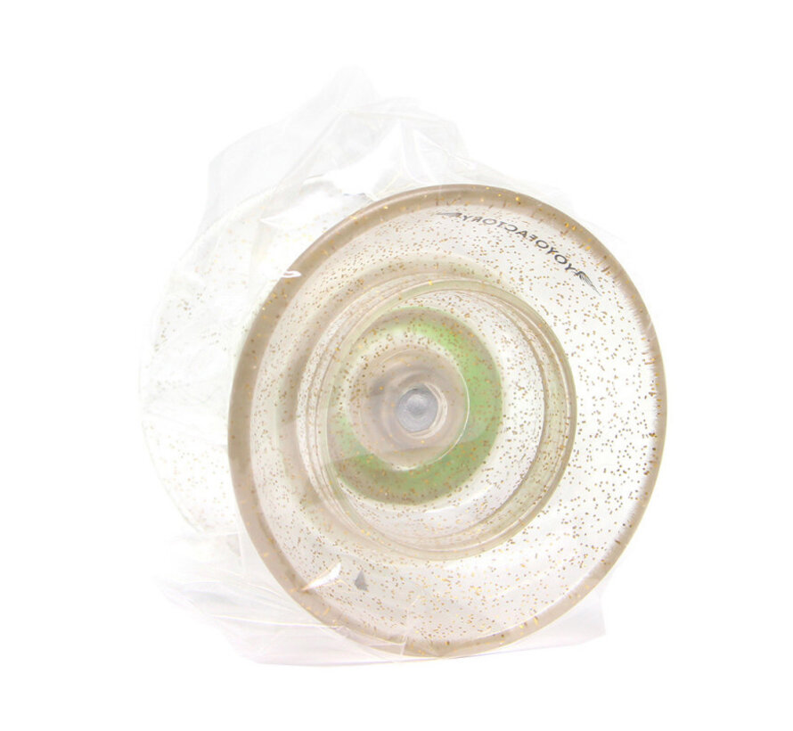 Yoyo Factory Flight Special Glitter – Yoyo ancho 4A Offstring