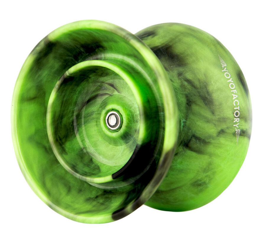 Yoyo Factory Flight Special Verde/Nero – Yoyo Offstring Wide 4A