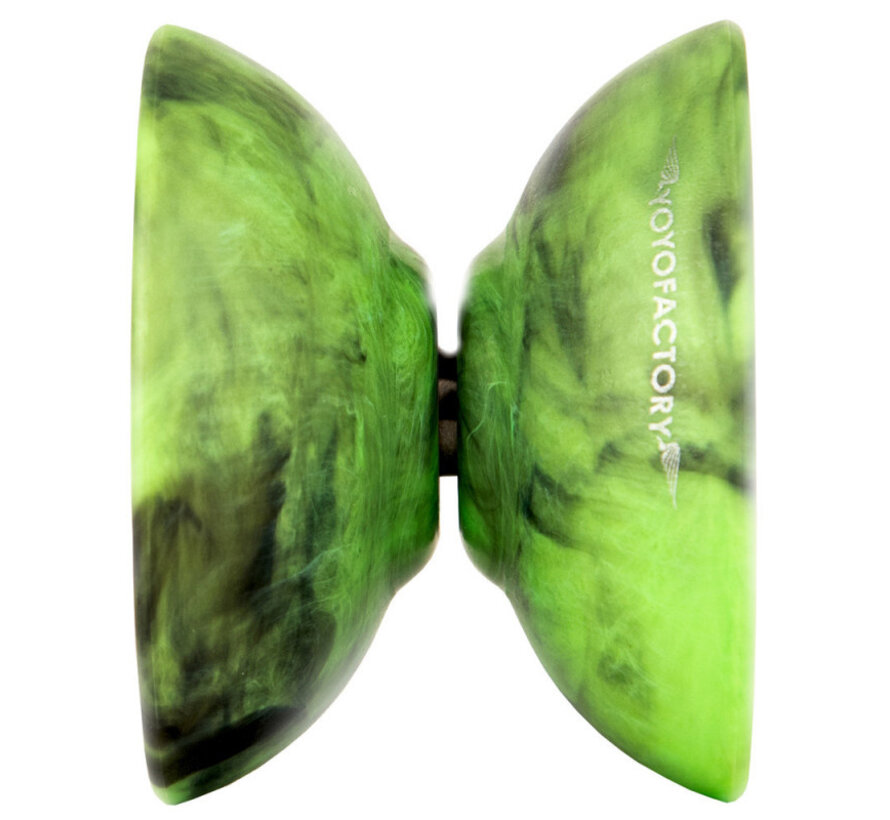 Yoyo Factory Flight Special Green/Black – Brede 4A Offstring Jojo
