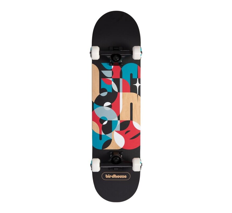 Birdhouse Stage 3 Overlay Logo Complete Skateboard 7.75" – Complete voor Street & Skatepark