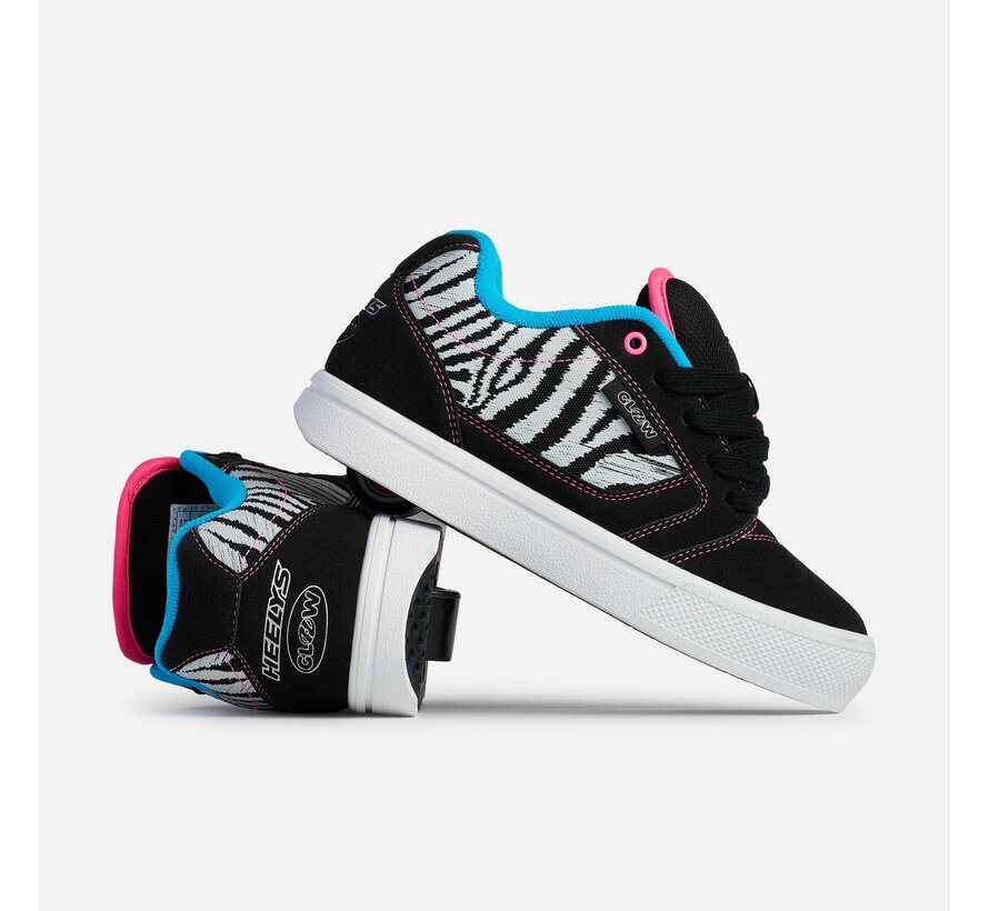Heelys Pro 25 Glow in the Dark Black/Multi/White – Zapatillas Heelys con ruedas