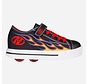 Heelys X2 Snazzy Black/Yellow/Red Flame – Buty Heelys z kółkami