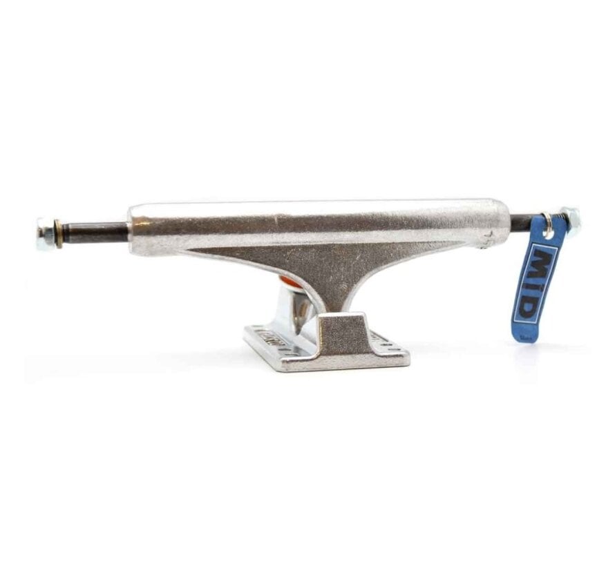 Set di 2 truck da skateboard Independent MID lucidati da 159 mm – Truck a basso profilo per street, grind e skatepark