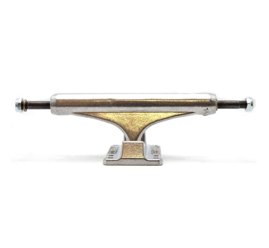 Ejes de skate Independent MID pulidos de 159 mm, juego de 2 – Ejes de perfil bajo para calle, grinds y skatepark.