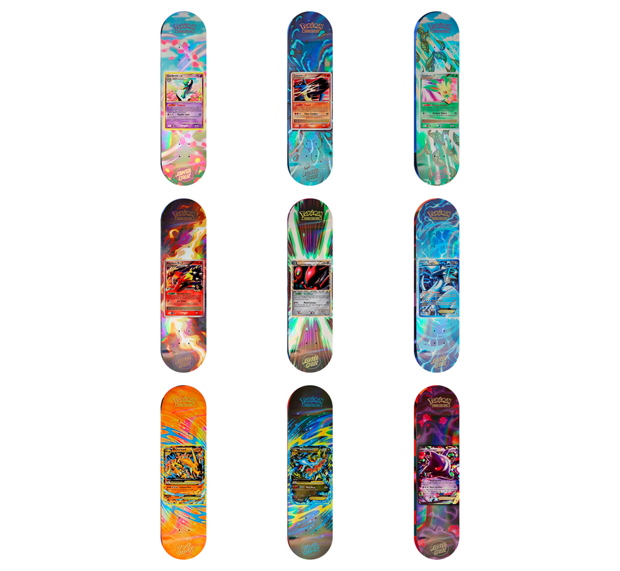 Santa Cruz x Pokémon Skateboard Deck Blind Bag – Limited Edition Mystery Deck met Exclusieve Pokémon Graphic