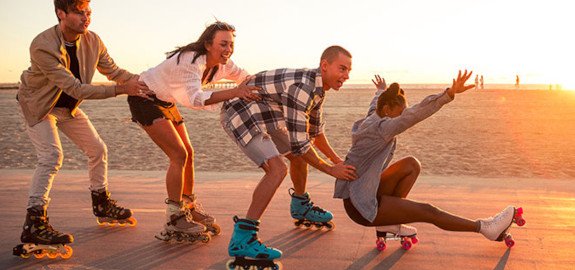 Patines para adultos Doble fila de patines de cuatro ruedas Graffiti Rueda  transparente