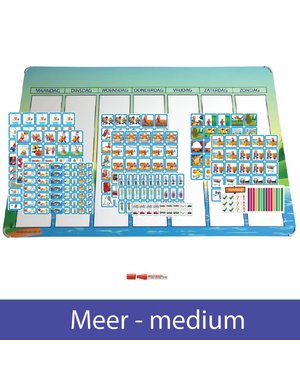 Kinderplanborden Planpakket Meer - medium (jongen)