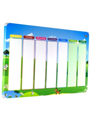 Kinderplanborden Planbord Weide