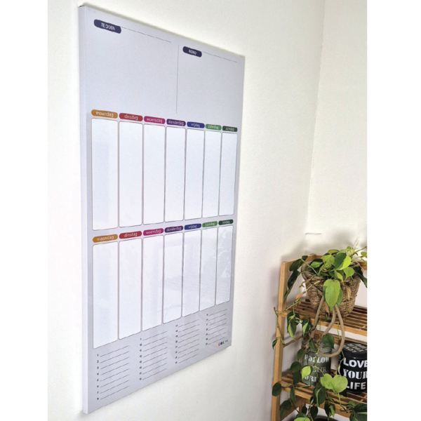 metalen 2 weken planbord