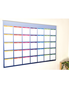  Maandplanner Blauwe Ster