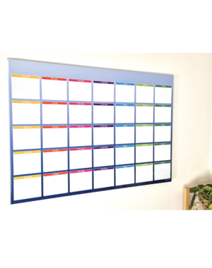  Maandplanner Blauwe Ster